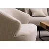 ebuy24 West fauteuil draaifunctie, terugkeer beige.