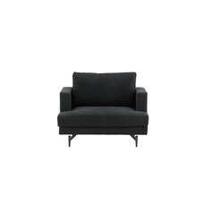 ebuy24 Sofia fauteuil zwart.