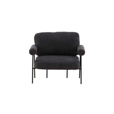 ebuy24 Tillberga fauteuil mÃ¸rkegrijs.