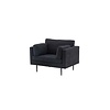 ebuy24 Boom fauteuil zwart.