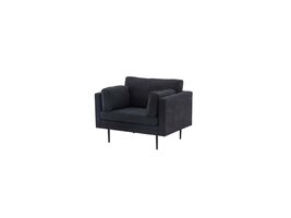 ebuy24 Boom fauteuil zwart.