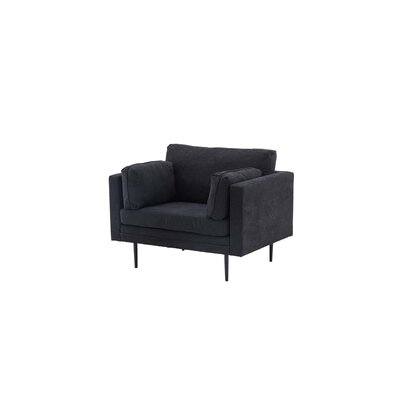 ebuy24 Boom fauteuil zwart.