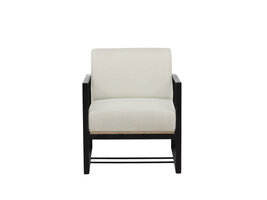 ebuy24 Kansas fauteuil offwhite.