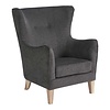 ebuy24 Campo fauteuil donkergrijs.