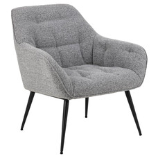 ebuy24 Brie fauteuil grijs.