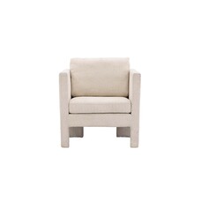 ebuy24 Ragusa fauteuil wit.