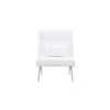 ebuy24 Bloom fauteuil wit.