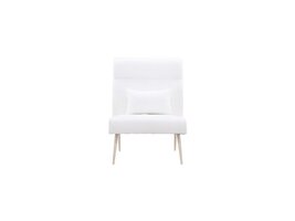 ebuy24 Bloom fauteuil wit.