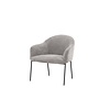 ebuy24 Catania fauteuil lichtgrijs.