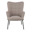 ebuy24 Glasgow fauteuil steen.