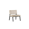 ebuy24 Monett fauteuil velours beige.