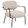 ebuy24 Dilop fauteuil med armleuningen beige.