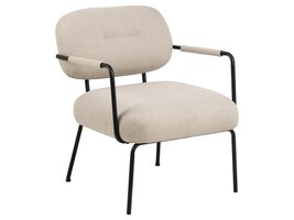 ebuy24 Dilop fauteuil med armleuningen beige.