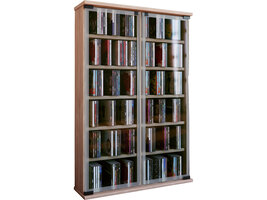 ebuy24 Galerie wandkast , CD-toren 12 planken Sonoma eiken decor.