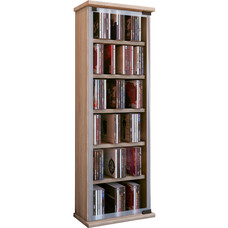 ebuy24 Classic wandkast , CD-toren 6 planken Sonoma eiken decor.