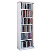 ebuy24 Classic wandkast , CD-toren 6 planken wit.