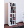 ebuy24 Classic wandkast , CD-toren 6 planken wit.