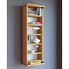 ebuy24 Loposa wandkast CD,DVD opslag 150 CD 6 planken beuken decor.