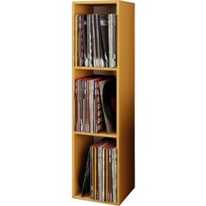 ebuy24 Platto3 wandkast voor LP 3 planken beuken decor.