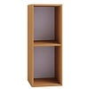 ebuy24 Platto2 wandkast voor LP 2 planken beuken decor.