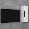 ebuy24 ArilaL TV-meubel wandkast 1 deur wit.