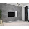 ebuy24 ArilaL TV-meubel wandkast 1 deur wit.