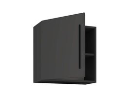 ebuy24 ArilaM TV-meubel wandkast 1 deur antraciet.