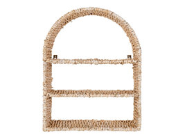 ebuy24 Namur wandkast wandplank naturel rotan.