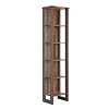 ebuy24 Prime A kantoor wandkast 5 planken, Old Wood decor.