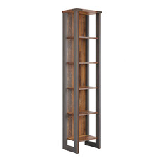 ebuy24 Prime A kantoor wandkast 5 planken, Old Wood decor.