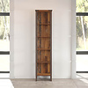 ebuy24 Prime A kantoor wandkast 5 planken, Old Wood decor.