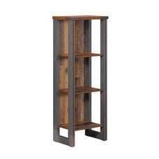 ebuy24 Prime kantoor wandkast 3 planken, Old Wood decor.