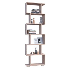 ebuy24 PalusaL wandkast 6 planken eik decor.