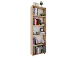 ebuy24 Bulas5 wandkast 5 planken eik decor.