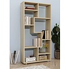 ebuy24 Lanisa wandkast 8 planken eik decor.