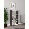 ebuy24 TilusL wandkast 3 planken antraciet, wit.