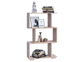 ebuy24 PalusaM wandkast 3 planken eik decor.