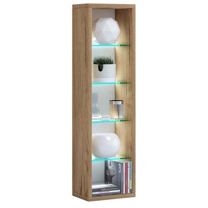 ebuy24 RasatoL wandkast 5 planken eik decor.