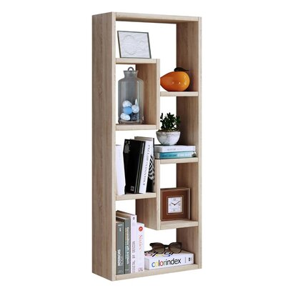 ebuy24 Vilo wandkast 5 planken eik decor.