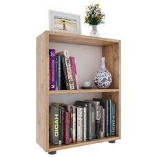 ebuy24 Bulas2 wandkast 2 planken eik decor.