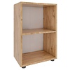 ebuy24 Bulas2 wandkast 2 planken eik decor.