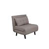 ebuy24 Vicky slaapbank ,fauteuil bruin.