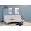 ebuy24 Bodil slaapbank fluweel beige.