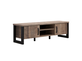 ebuy24 Emile TV-meubel 2 deuren, 2 planken, eik decor.