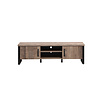 ebuy24 Emile TV-meubel 2 deuren, 2 planken, eik decor.