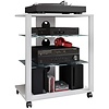 ebuy24 FolasR Hifi-meubels 3 planken wit.