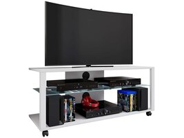 ebuy24 FolasXLR TV-meubel 2 planken wit.