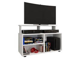 ebuy24 Balanisa TV-meubel 3 planken wit.