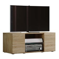 ebuy24 Lowina95 TV-meubel 2 deuren 2 laden eik decor.