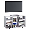 ebuy24 Fetino TV-meubel 8 planken wit.
